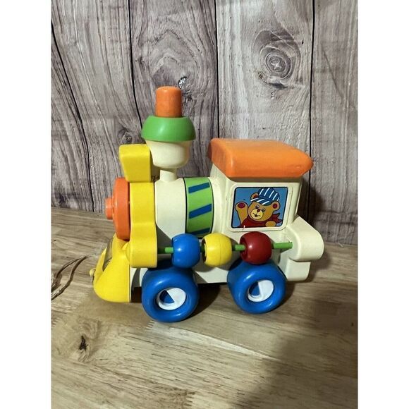 1982 Child Guidance Busy Choo-Choo Train Toy Educational VTG Used See Pictures! - Picture 2 of 11